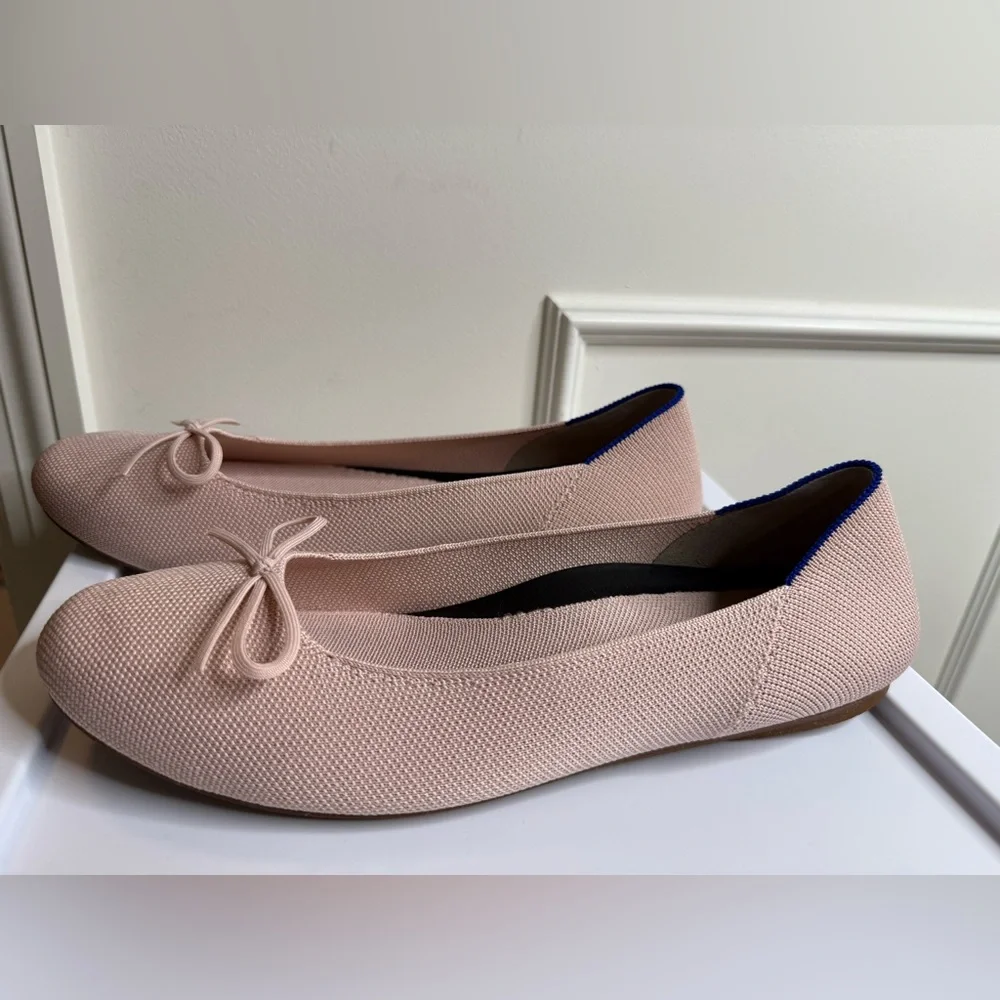 Rothy’s Women’s Elegant Pink Women's Ballet Flats. Size 11.5 - Picture 14 of 16